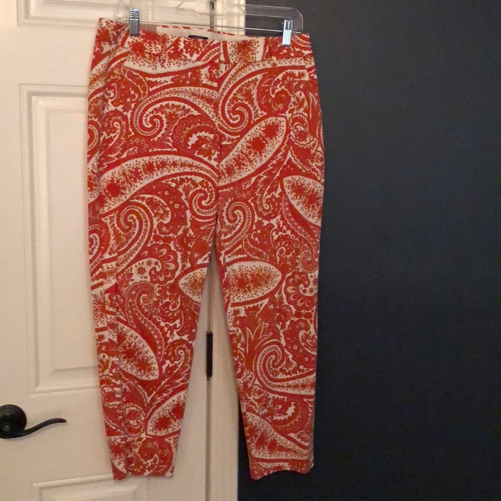 J Crew Cropped ankle pants